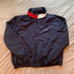 Vintage Tommy Hilfiger jacket w/stow away hood XXL